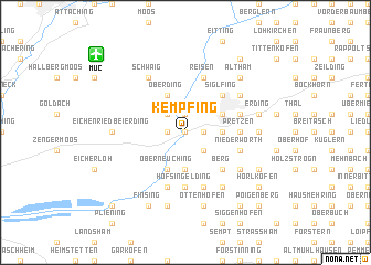 map of Kempfing