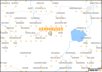 map of Kemphausen