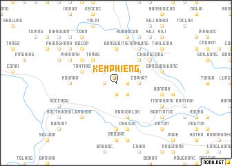 map of Kem Phieng