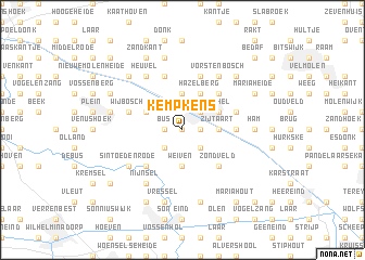 map of Kempkens