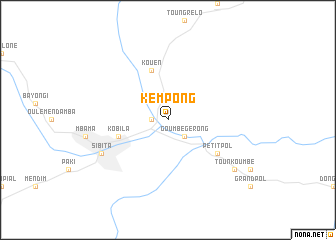 map of Kempong