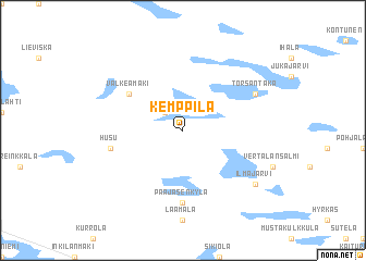 map of Kemppilä