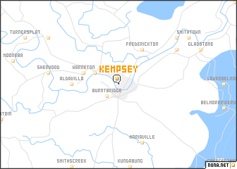 map of Kempsey