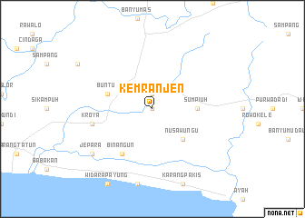 map of Kemranjen