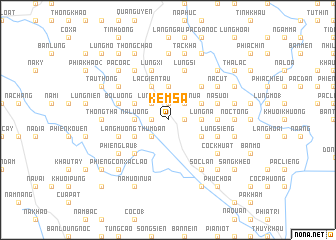 map of Kem Sá