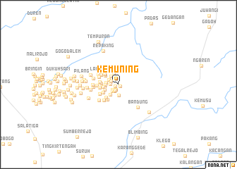 map of Kemuning