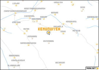 map of Kemūnū\