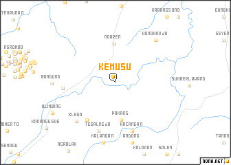 map of Kemusu