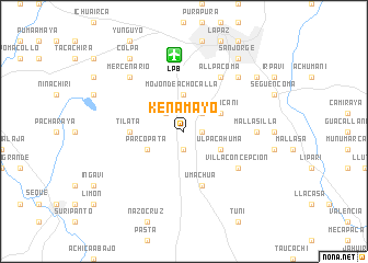 map of Kenamayo