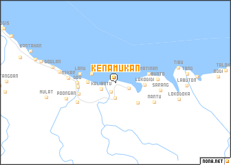 map of Kenamukan
