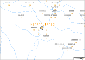 map of Kenan Mutambo