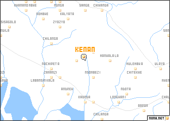 map of Kenan