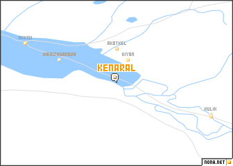 map of Kenaral