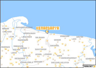 map of Kenār Daryā