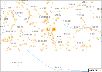 map of Kenari