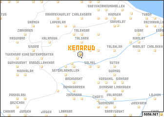 map of Kenārūd