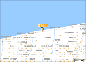 map of Kenār