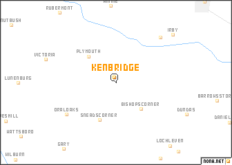 map of Kenbridge