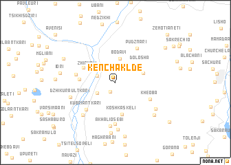 map of Kenchaklde