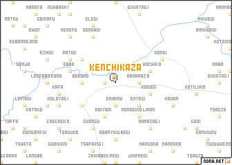 map of Kenchikaza