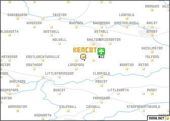 map of Kencot