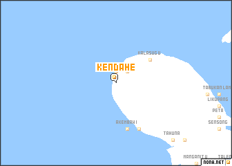 map of Kendahe