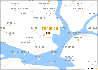 map of Kendalan