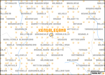 map of Kendalegama