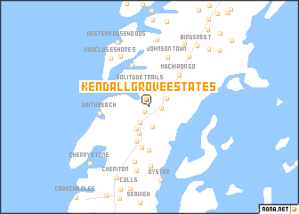 map of Kendall Grove Estates