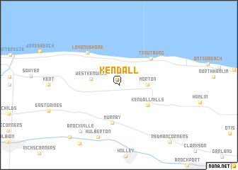 map of Kendall