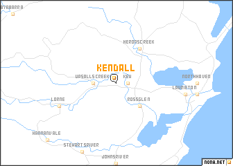 map of Kendall