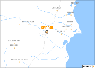 map of Kendal