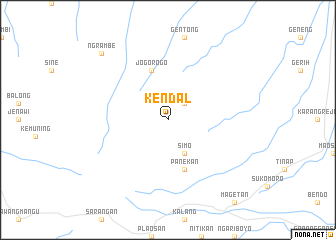 map of Kendal