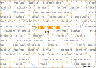 map of Kendaragama