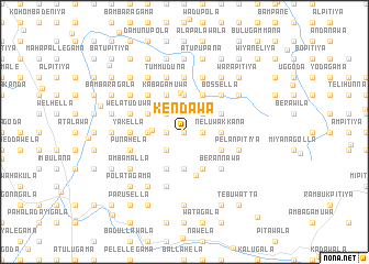 map of Kendawa