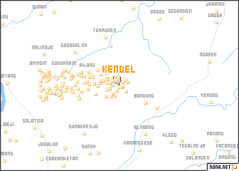 map of Kendel