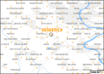 map of Kendenich