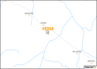 map of Kende