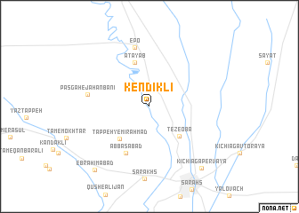 map of Kendikli