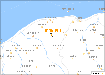 map of Kendirli