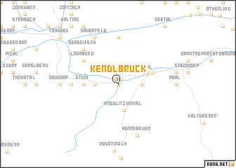 map of Kendlbruck