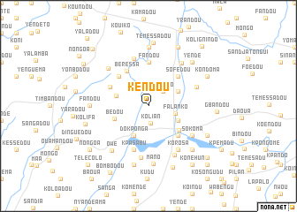 map of Kendou