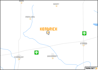 map of Kendrick