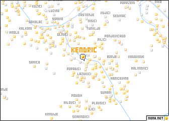 map of Kendrić