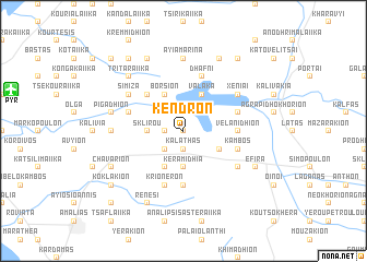 map of Kéndron