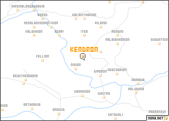 map of Kéndron