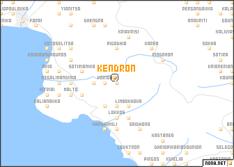 map of Kéndron