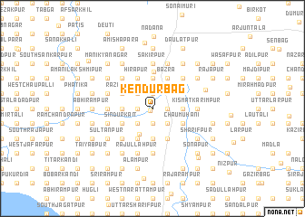 map of Kendurbāg