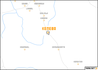 map of Kénéba