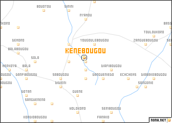 map of Kénébougou